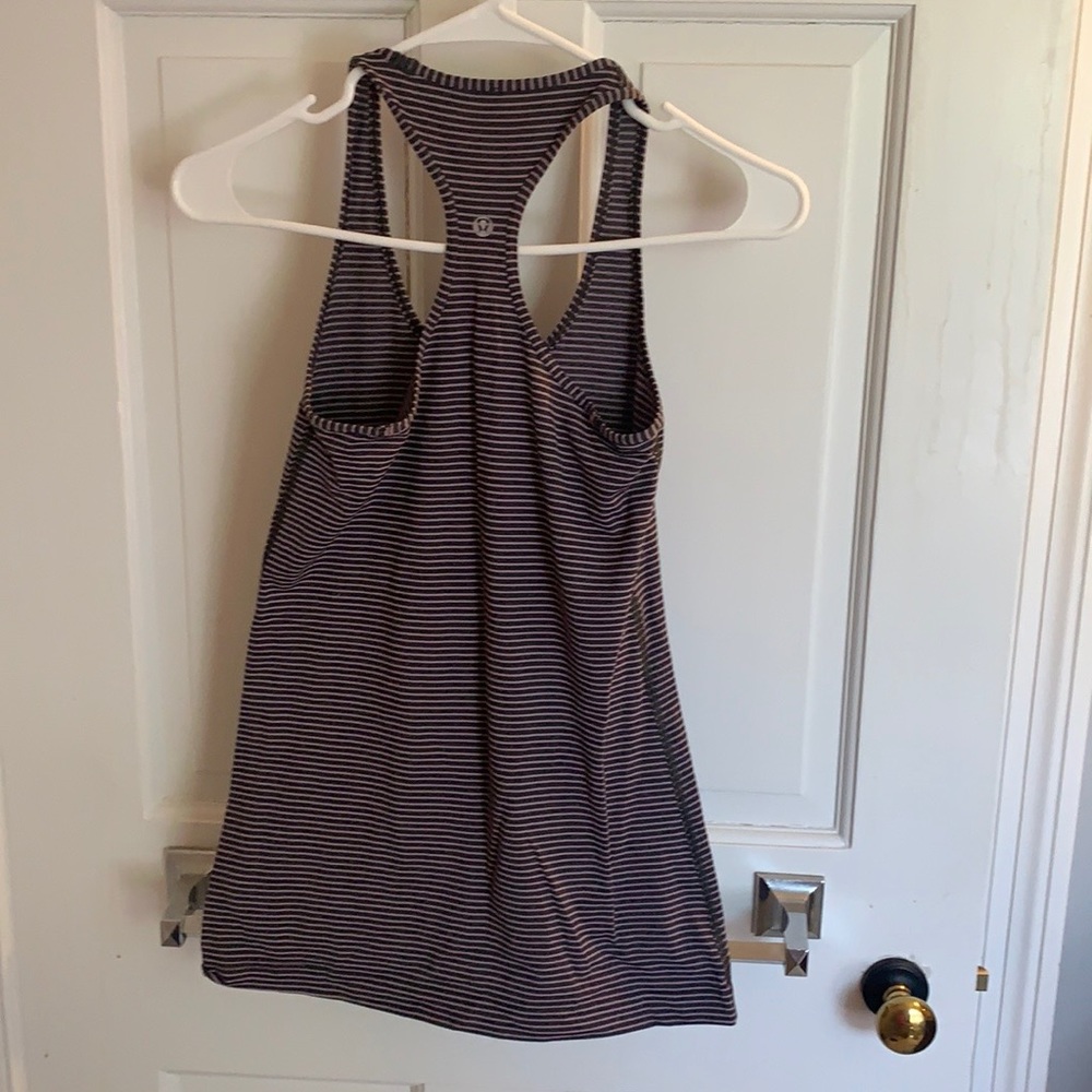 Lululemon racer bank tank top